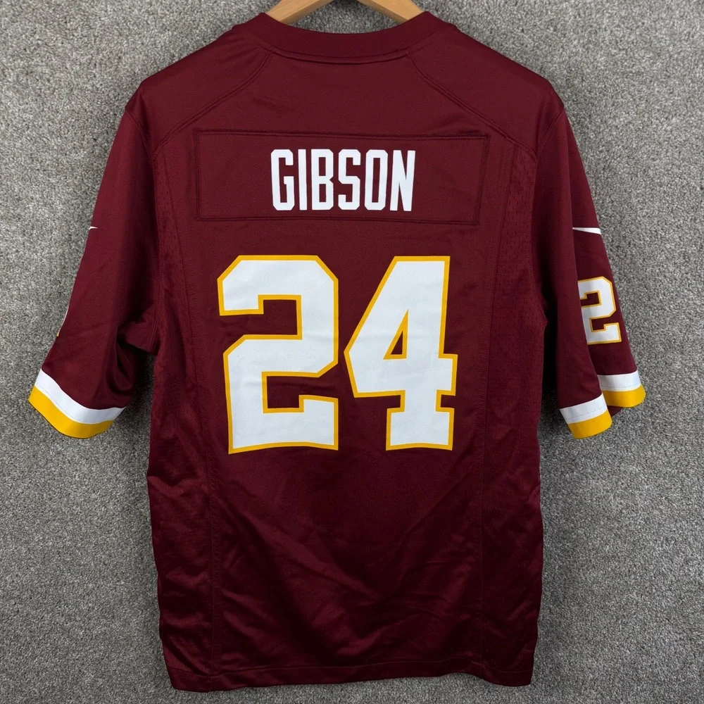 Nike NFL Washington Commanders Antonio Gibson 24 Jersey Mens Medium Burgundy